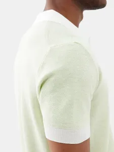 เสื้อยืดกีฬาวิ่งสำหรับผู้ชายไซส์พิเศษแห้งเร็วระบายอากาศได้ดีผ้าถักปรับแต่งขนาดและสีได้ - Product Image 3
