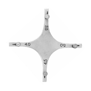 Soporte Dental estrella de posicionamiento Boone calibre tipo mecha instrumentos de ortodoncia soportes de Metal posicionador Boone calibre - Product Image 2