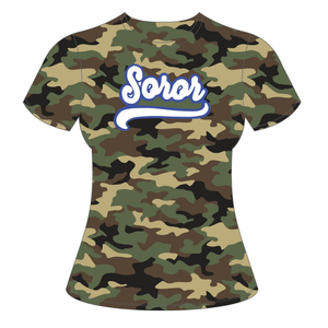 เสื้อยืด Camo 20 Zeta Phi Beta Soror รุ่น 1920 แรงบันดาลใจจากสมาคมนักศึกษาหญิงกรีก  สำหรับผู้หญิงที่ดีกว่า  ผ้าฝ้ายพรีเมียม ทรงคลาสสิก - Product Image 1