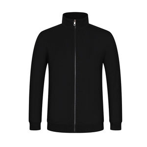 Producto caliente Oem personalizado hombres cremallera Sudadera con capucha cómodo sublimado cuello de doble capa para la próxima temporada sudaderas con capucha para hombres - Product Image 5