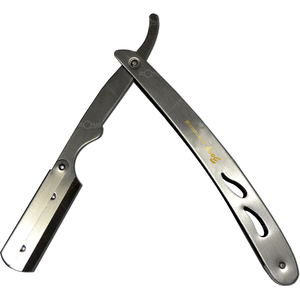 Maquinilla de afeitar de salón de borde recto de acero inoxidable 2023 al por mayor, afeitadora de barba y removedor de vello facial, cuchillas de afeitar de peluquero - Product Image 6