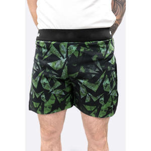 กางเกงขาสั้นออกกำลังกาย MMA มวยปล้ำ ยิวยิตสู ลายโลโก้สั่งทำได้ รุ่น Split Warrior Plus Size สำหรับทุกเพศ น้ำหนักเบา แห้งเร็ว ระบายอากาศได้ดี - Product Image 4