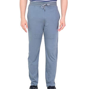 Pantalón informal de moda con material elástico ligero, pantalón informal elástico de algodón para hombre Con aspecto limpio a medida - Product Image 1