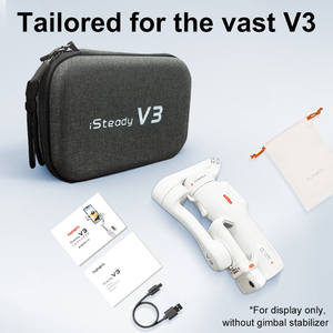 Sac de rangement Hohem iSteady V3, boîte de protection pour stabilisateur, sac anti-chute pour gimbal, boîte de rangement portable pour gimbal, en PU résistant à l'abrasion - Product Image 6