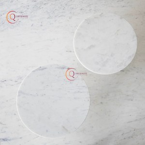 Modern <b>Gold</b> Plated Brass <b>Cake</b> Stand with Luxury Marble <b>Top</b> New Arrival Flower Decorative Stand for Christmas Romantic Design - Product Image 5