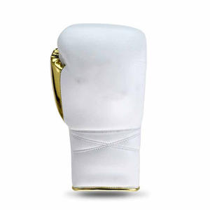 ถุงมือชกมวยหนังแท้ดีไซน์แบบมืออาชีพถุงมือชกมวยออกแบบได้ตามต้องการ - Product Image 4