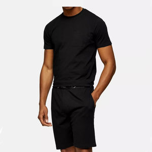 Nouvel arrivage Short de survêtement de gym personnalisé Ensemble 2 pièces pour hommes Vente en gros Coton Jogging Sportswear T Shirt Collection été - Product Image 6