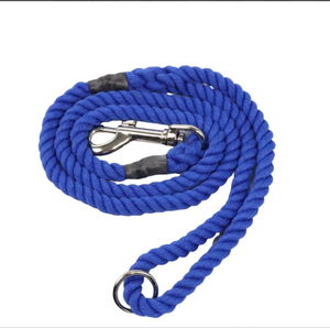 Correa para Perro Hecha a Mano con Cuerda de Algodón de Color Personalizado y Patrón Animal para Animales Pequeños - Product Image 2