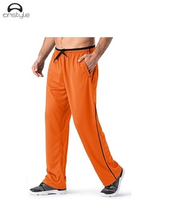 Pantalones deportivos Onstyle de secado rápido elástico transpirable seda cordón medio Pantalones deportivos rectos de gran tamaño para hombre hechos de poliéster - Product Image 2