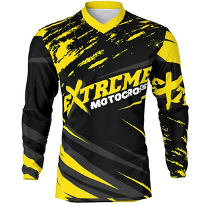 Equipo de Motocross 360 MX BMX MTB DH Downhill Racing Jersey transpirable a prueba de viento invierno OEM mejor venta - Product Image 5