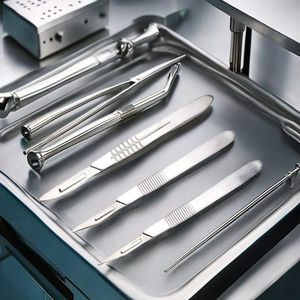 Cuchillas de bisturí quirúrgico de acero inoxidable para dermaplaning 10 11 12 15 20, certificadas CE Clase II, para uso hospitalario, fuente de alimentación manual - Product Image 3