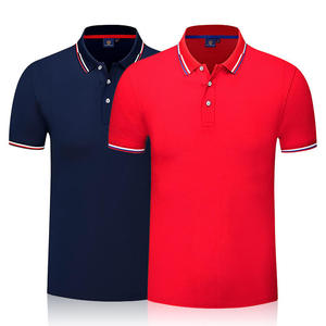 Nueva camiseta de ropa de trabajo de verano de seda, camiseta Polo de negocios personalizada para hombre - Product Image 4