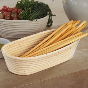 Cesta de ratán para guardar harina para hornear, cesta de almacenamiento hecha a mano, venta al por mayor, ecológica, hecha en Vietnam - Product Image 4
