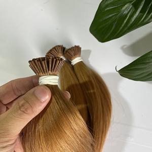 ผลิตภัณฑ์ใหม่100% เวียดนามดิบผมสีน้ำตาลคู่วาดผมธรรมชาติตรง I เคล็ดลับมนุษย์ผมส่วนขยาย - Product Image 2