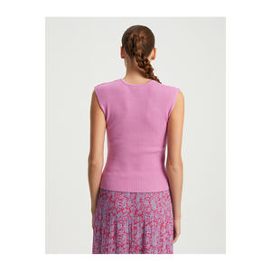 Conjuntos sin mangas muy coloridos para mujer VISKON KARISIM KALP YAKA TRIKO KAZAK - Product Image 3