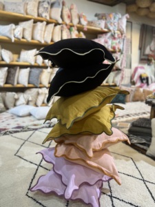 High Quality Customized Sustainable Solid Pattern Cotton <b>Pillow</b> Covers For Sofa And Living Room Decoration At Best Prices - Product Image 3