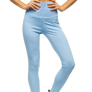 เลกกิ้งเอวยางยืดสำหรับผู้หญิงเลกกิ้งสำหรับเล่นโยคะโลโก้แบบกำหนดเอง - Product Image 5