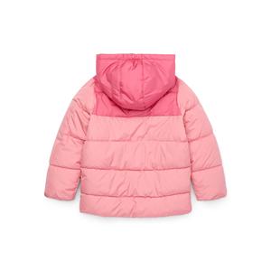 Veste matelassée en polyester 100% unisexe personnalisée pour enfants Veste en duvet à capuche à bulles chaudes avec poches Vêtements d'extérieur pour enfants - Product Image 3