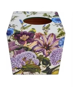 Porte-serviettes et boîte à mouchoirs en MDF imprimé le plus populaire pour les hôtels et les restaurants, dessus de table, usage décoratif et nettoyage des mains - Product Image 1