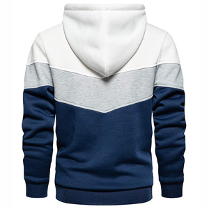 Sudadera con Capucha Personalizada de Algodón de 460 Gsm, Corte Holgado, Estilo Cuadrado, Recortada, con Cremallera Completa, Estampado en Relieve, Estilo Urbano, Desgastada, para Hombre - Product Image 6