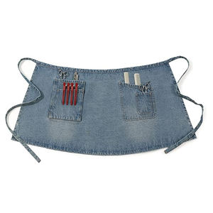 Customized Design <b>Denim</b> Waist <b>Apron</b> Acid Washed With Pockets for Women Barber <b>Apron</b> - Product Image 1