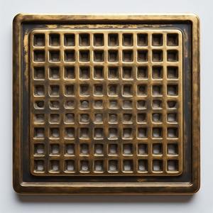 Cubierta de desagüe de baño de latón elegante y delgada moderna con acabado satinado cepillado, instalación ligera y fácil - Product Image 3