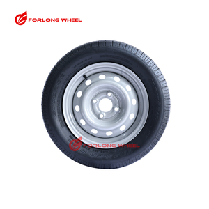 FORLONG 13 ''13 pouces 4.00X13 4-98-58.5 4x98 roues de <span class=keywords><strong>remorque</strong></span> en acier pour GOODRIDE <span class=keywords><strong>165</strong></span> <span class=keywords><strong>70R13</strong></span> - Product Image 4