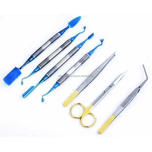 Juego de caja de instrumentos manuales PRF, kit de cirugía de implante dental de acero inoxidable, certificado ISO, reutilizable, OEM, Etiqueta Privada - Product Image 4