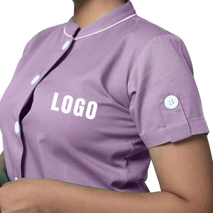 Uniforme Médico para Mujer al por Mayor, Tela de Punto de Algodón y Poliéster, Transpirable, Cómodo, de Secado Rápido, Traje de Enfermera de Pakistán - Product Image 4
