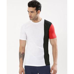 Venta al por mayor de gran tamaño de la gota hombro camiseta de los hombres en blanco de peso pesado camiseta personalizada impresión hombres camisetas - Product Image 4