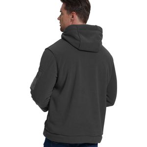 เสื้อฮู้ดผู้ชายผ้าฟลีซโอเวอร์ไซส์ผ้าคอตตอนผสมเสื้อโอเวอร์ไซส์ผ้า100% พิมพ์ลายได้ตามต้องการ420gsm - Product Image 6