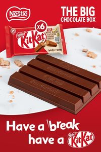 Nestlé The Big Chocolate <b>Box</b>, 30 x Chocolate Bars – KitKat, KitKat Chunky, Yorkie, Aero, Munchies – Sharing Gift, 1.3kg - Product Image 3