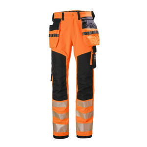 Pantalon de travail haute visibilité pour hommes de style unique de meilleure qualité, pantalon de sécurité haute visibilité en tissu de coton d'origine léger à séchage rapide - Product Image 5