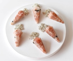 คริสตัลซันสโตนจากธรรมชาติรุ่นหอคอยขัดมันสำหรับการรักษาของที่ระลึก - Product Image 1