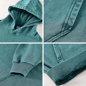Sweats à capuche personnalisés OEM de haute qualité avec couleurs personnalisées et logo Sweats à capuche délavés à l'acide nouvelle arrivage - Product Image 5