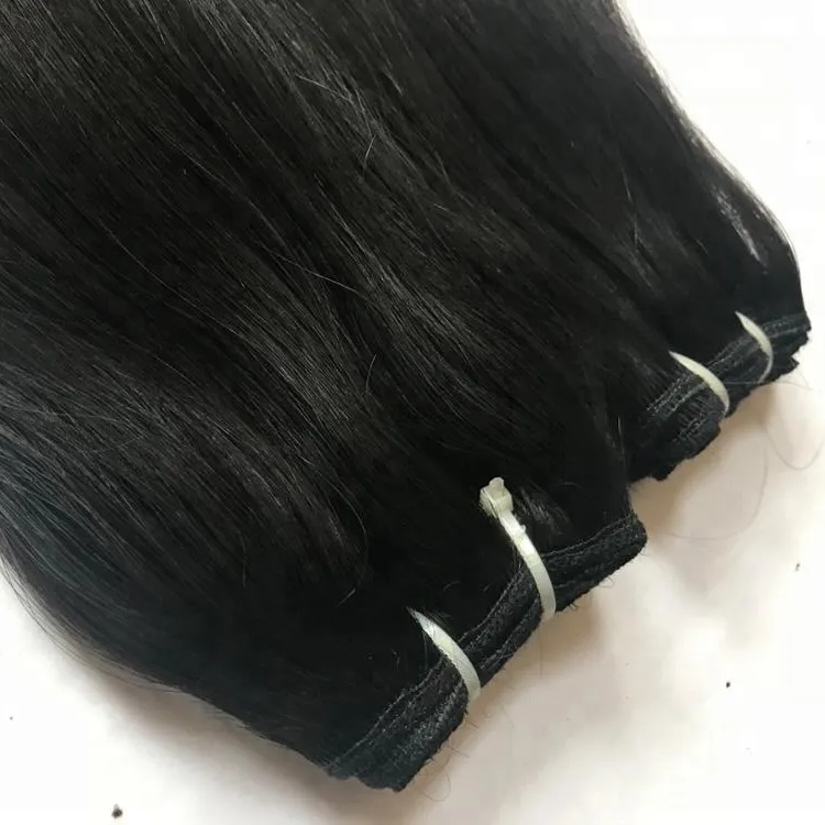 Raw Virgin Human Hair Weave Bundles EXCELLENCE HAIR, Curly Hair Extension