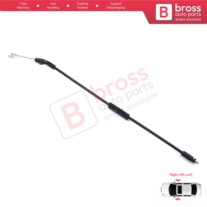 BDP926 Poignée de porte extérieure, déverrouillage, loquet, câble Bowden, porte avant 805020022R, 805030020R pour Fluence. Longueur du câble : 425 mm. - Product Image 6