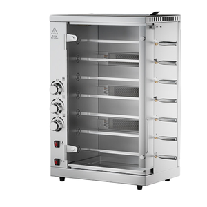Four à rôtir rotatif professionnel de grande capacité pour poulet, au gaz ou au charbon de bois, pour restaurant commercial - Product Image 3
