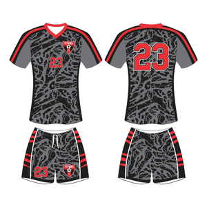 <b>Low</b> Moq Custom Made Design Logo Sublimated Soccer Uniform Breathable 100% Polyester Fabric Summer Style <b>Socks</b> & Bag Included - Product Image 5