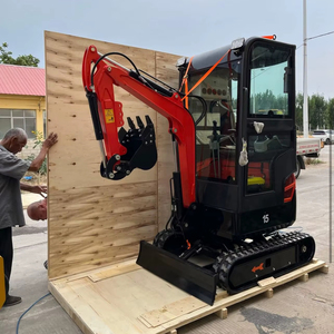 Venta caliente de fábrica 1.8ton Micro excavadora máquina Retro Mini excavadora con válvula hidráulica a la venta - Product Image 1