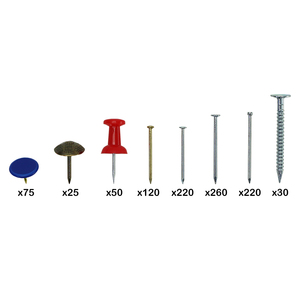 1000 Mảnh Thép brads Tacks Móng Tay Bọc Loại Điểm Sắc Nét Vòng Mịn Mạ Kẽm/Brass Mạ Đa-Mục Đích Fastener - Product Image 2