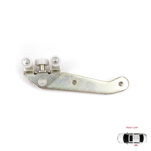 BDP28 Left Side Rear Sliding Door Lower <b>Roller</b> Guide Hinge for Transporter T4 Caravelle Multivan 1990-2003 701843405B - Product Image 1
