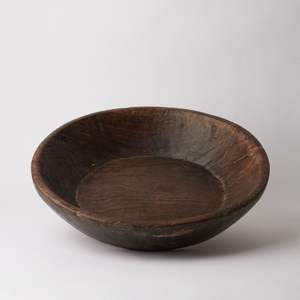 Bol en bois multifonctionnel écologique pour les fruits ou les salades Bol en bois vintage Bols à main en bois décoratifs. - Product Image 2