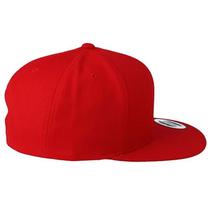 Gorro Deportivo de Lona de 6 Paneles de Alta Calidad, Hecho a Medida, con Diseño Personalizado en Color Rojo, Transpirable y Cómodo para Exteriores - Product Image 3