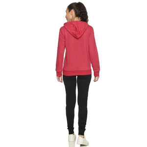 Conjunto Deportivo de 2 Piezas con Capucha para Mujer, Ropa Deportiva de Invierno, para Correr, Uso Diario, Suave, 100% Algodón, Transpirable, de Secado Rápido, Cintura Elástica - Product Image 4