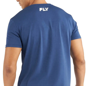 Prix de gros T-shirt homme 100% coton coupe classique à manches courtes, personnalisé, haute qualité, anti-plis, séchage rapide - Product Image 5