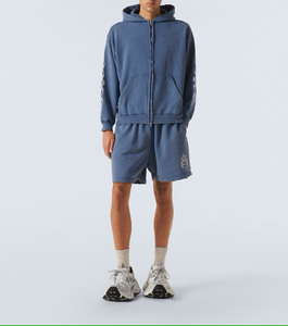 เสื้อฮู้ดซิปแบบฟอกสี บริการ OEM รับทำโลโก้ ผ้าฝ้าย 100% สไตล์วินเทจฟอกสี ทรงปกติ สำหรับผู้ชาย ฤดูหนาว - Product Image 2