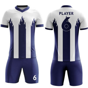 Conjuntos de Uniformes de Fútbol de Manga Corta para Hombre, Personalizados, de Secado Rápido, para Entrenamiento de Fútbol, Club, OEM, Más Vendidos - Product Image 4