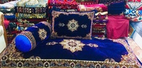 Ensemble de housses de coussin et d'oreillers de Style turc Toshak | Toshak sièges arabes plancher Oriental sièges de sol