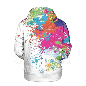 Jersey de algodón 100% para mujer, Sudadera con capucha, estilo básico, Color sólido, tamaño personalizado, invierno, informal, básico, con capucha, estampado de punto - Product Image 2